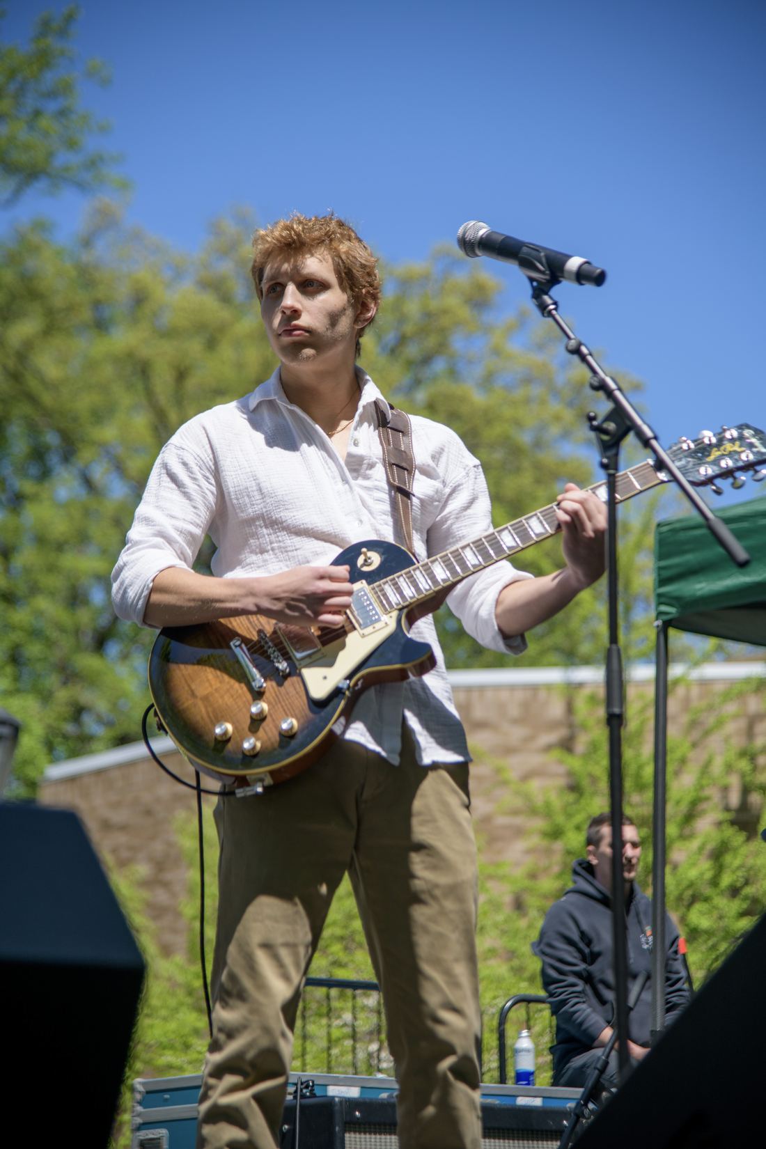 Outdoor festival set in daylight